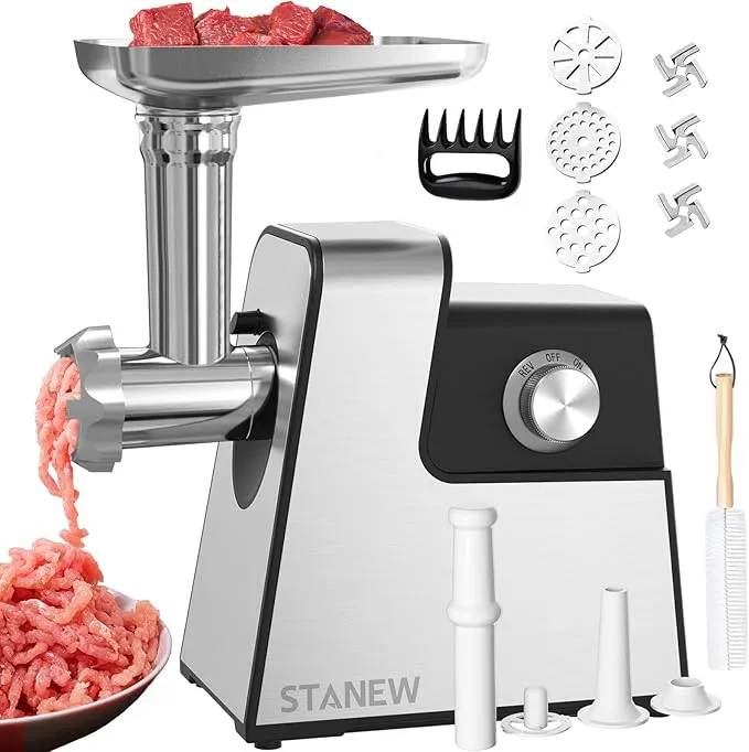 STANEW Crusher Picadora Eléctrica 4 en 1